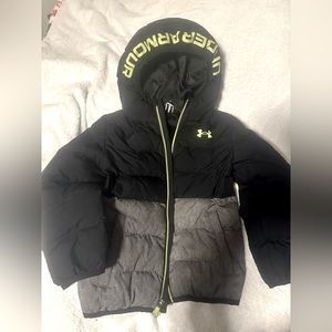 Boys under armour puffer coat